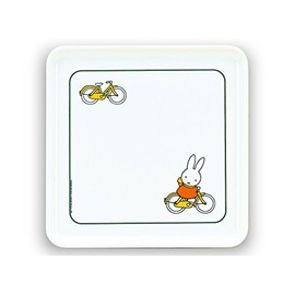 Kanto Plastic Industry Children's Tableware, Miffy Tray, Length 9.4 inches (24 cm) x 0, Melamine RTL68