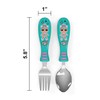Zak Designs L.O.L. Surprise! Easy Grip Fork and Spoon Set,