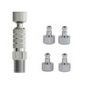 1/8 Inch Airbrush Quick Release Coupling Disconnect Adapter Kit, 5PCS