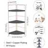 3-Tier Bathroom Countertop Organizer, Vanity Tray Cosmetic & Makeup Storage,