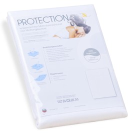 aqua-textil Protection Mattress Protector 160 x 200 cm Cotton Mattress Topper Waterproof Molleton Underbed Bed Topper