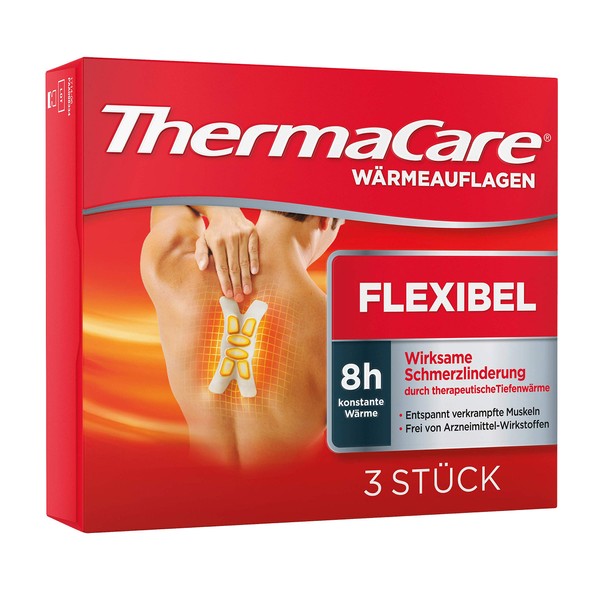 Thermacare Therapeutic Heat Wraps for Pain Relief - Neck,Shoulder and Wrist -3 Wraps