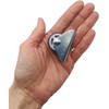(Pack of 20) Rubber Fixed Castors 30 mm High Performance