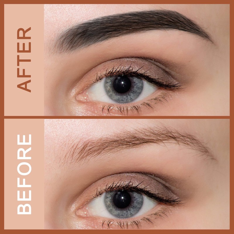 Eyebrow Pencil - Waterproof Microblading Eyebrow Pencil 2-in-1 Dual-Ended 3D