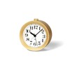 Remnos Alarm Clock Analog Leaky Alarm Natural Wood Color RIKI