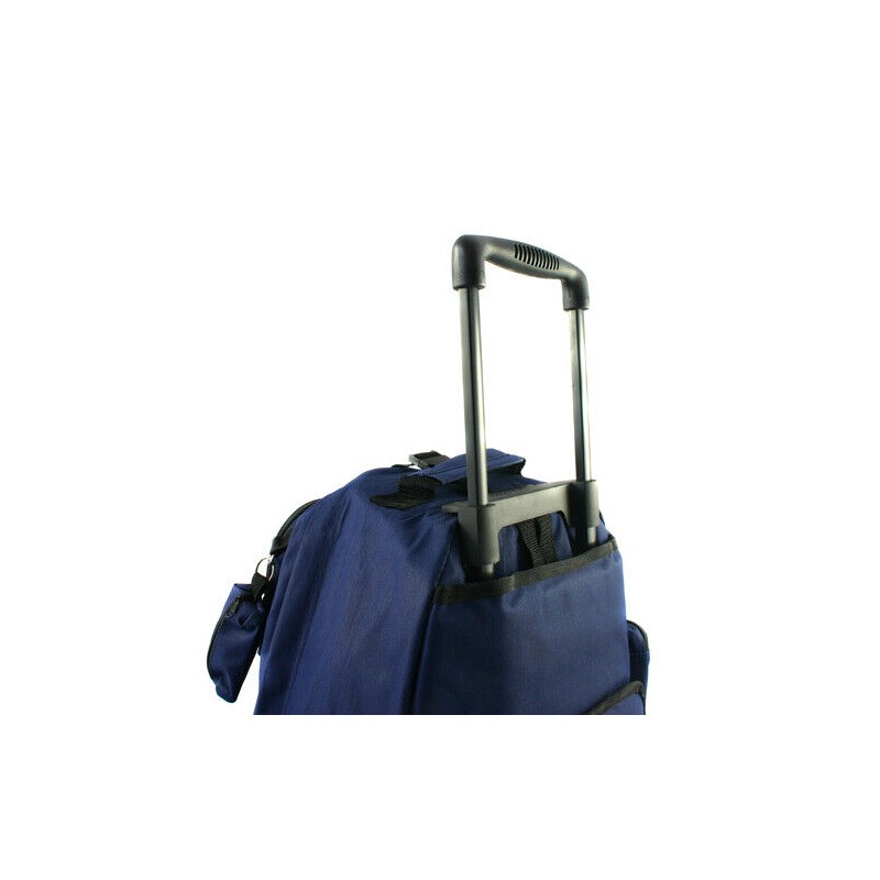 Transworld Roll-Away 22-inch Deluxe Rolling Backpack (Black/Purple)