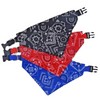 Dog Collar, 3 Pack Dog Bandana &Adjustable Buckle