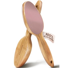 BAMBUA Callus Remover - (100% Plastic-Free) Highly Effective Callus File with Nano Glass - For Foot Care for Beautiful Feet - Callus Rasp - Premium Callus Remover for Callus Removal Foot (Pink)