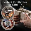 ASmileIndeep Firefighter Challenge Coin - First Responder Fireman Coins -