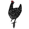 Chicken Hen Stake Hollow Animal Shape Decoration Outdoor Garden Lawn