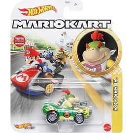 Hot Wheels Mario Kart Bowser Jr. in Flame Flyer Kart Mariokart