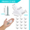Oreutkd 12 Pcs White Shelf Support Pins, 5mm Plastic Shelf