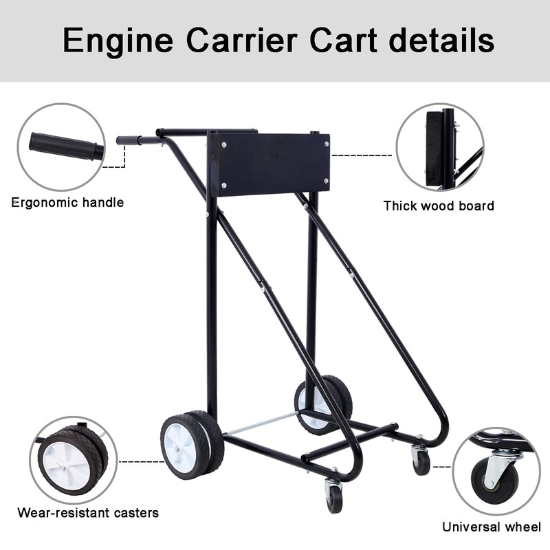 Donext Outboard Boat Motor Stand, Engine Stand for Storage, 315lbs