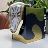 ENAPY Salvador Dali Desk /Shelf Melting Clock - Silent &