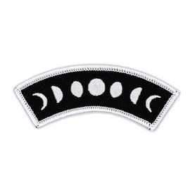 These Are Things Moon Phases Embroidered Iron On or Sew On Patch