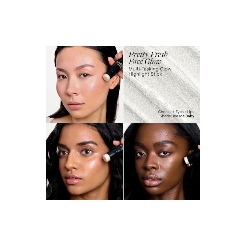 NUDESTIX Nudies Glow Highlighter Stick – Multi-Use Cream Highlighter for