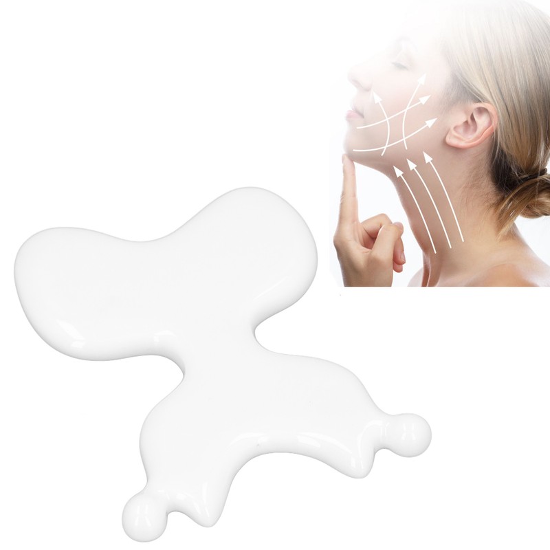 Ceramic Facial Massager Remove Oedema Promote Blood Flow Muscle Relief