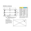 Dock Edge Stationary Dock Heavy Duty Side Leg Pipe Holder,