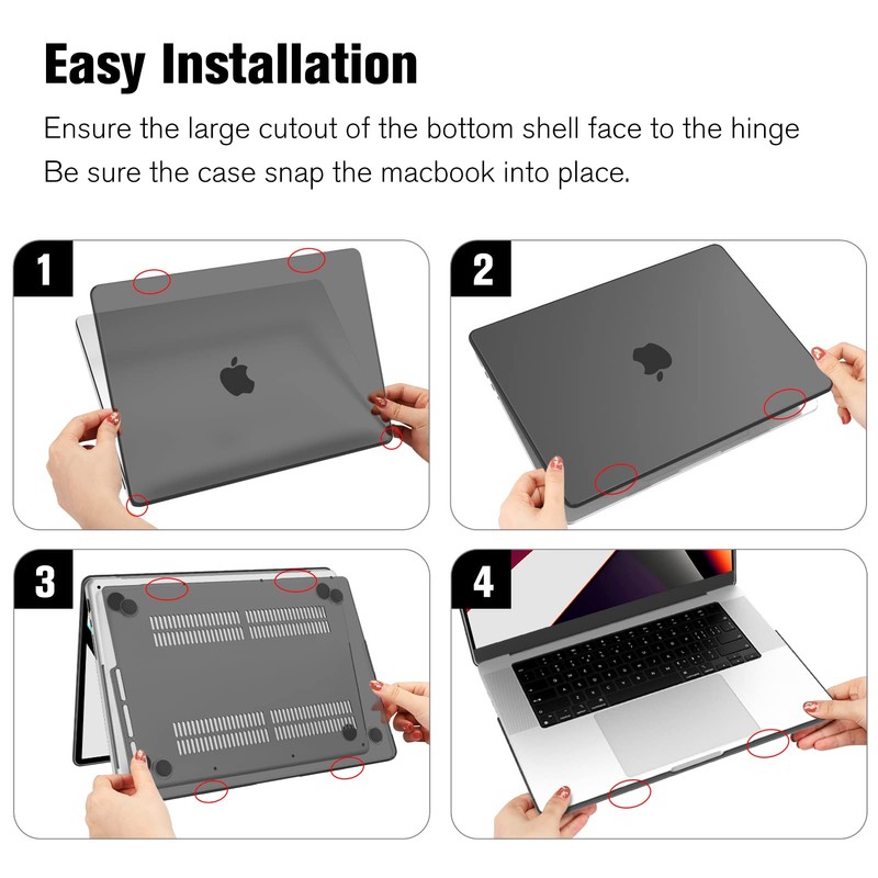 Fintie Case Compatible with MacBook Pro 16 (2024-2021) M4 M3