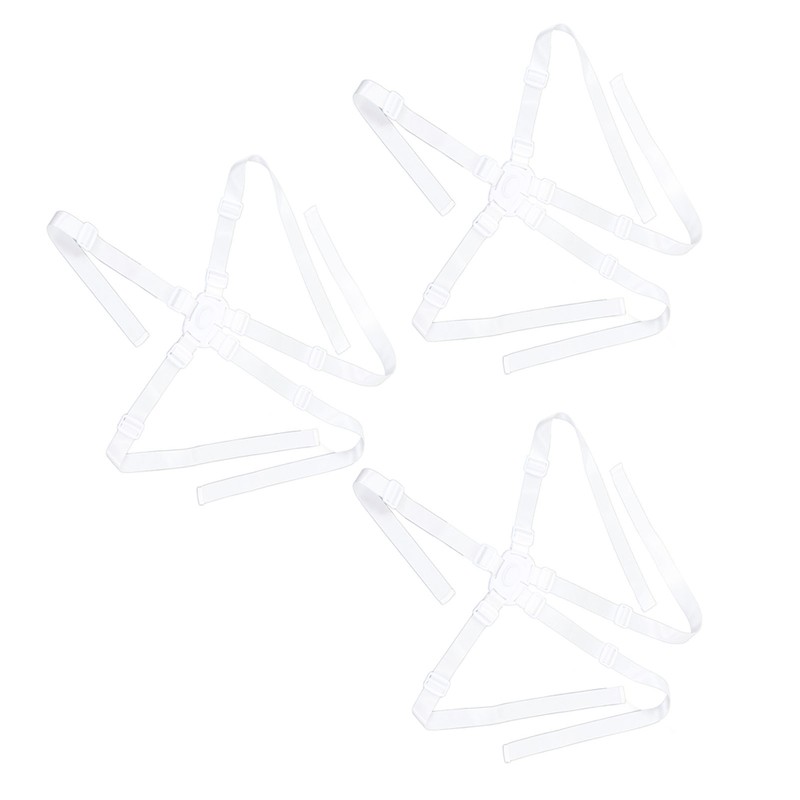3 Set 5 Point High Chair Harness Replacement Adjustable Child