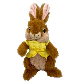 Peter Rabbit 2 - Peter Rabbit and Friends Cuddly Toy Various Plush Rabbits 22 cm, Original Plush Rabbit Plush Toy, Movie 2021 - A Rabbit Makes Itself From the Field, Cinema Film (Mopsy)