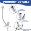 HOUSEEN Foam Cannon Dual Connector with 7 Spray Nozzles, Pressure