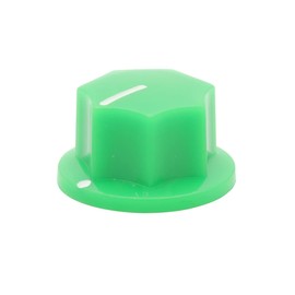 ROZILO Green 3pcs Brass Insert USA Spec 1/4" Large and Small Knobs Bass Knobs For Jazz Bass Knobs