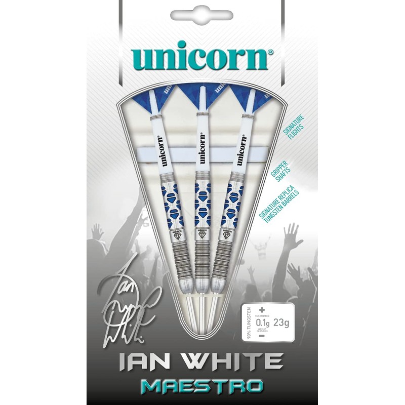 Unicorn Steel Tip Darts Set | Ian 'Diamond' White Maestro