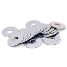 M8 (8mm x 25mm) Flat Repair Washer (Large OD) - Steel (Pack of 20)