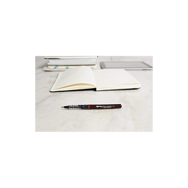 rotring Tikky Graphic Fibre Tip Pens 0.1mm Line Width Pack