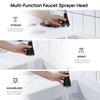 GAGALIFE Matte Black Kitchen Faucets with Pull Down Sprayer -