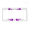 CafePress Awareness Butterfly License Plate Holder Aluminum License Plate Frame,