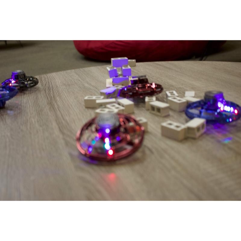 Hoverbyrd: Flying Fidget Spinner - 3 Pack - Color: Black