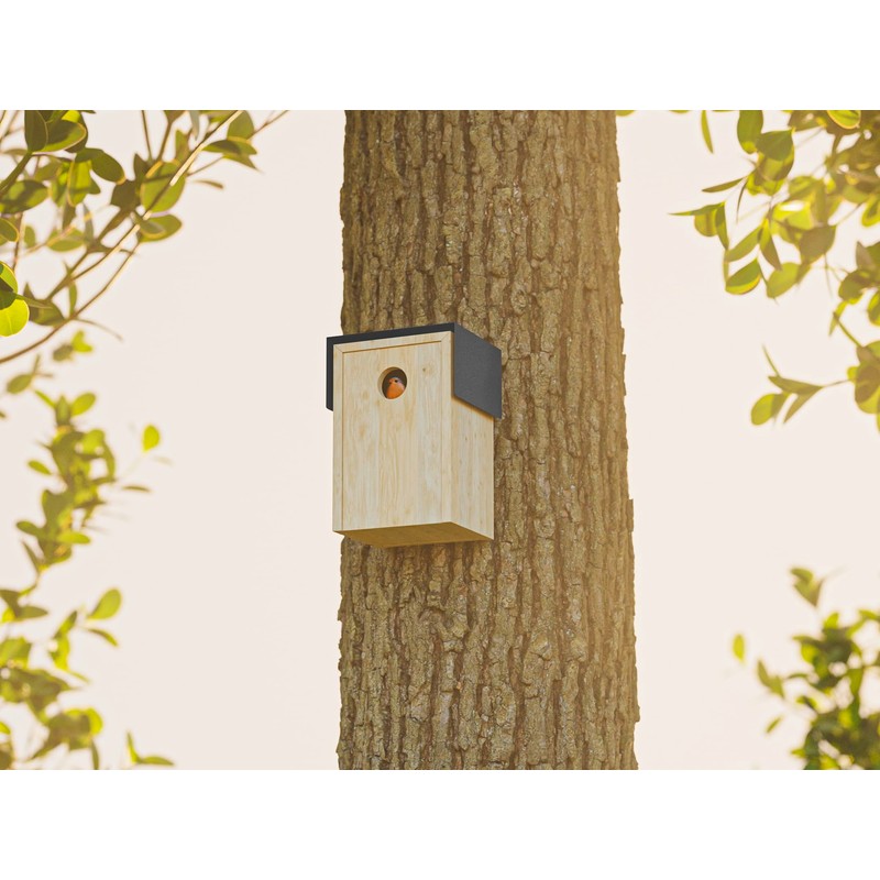 Alberts 355265 Bird House U-Protective Roof | Steel Bird Feeder