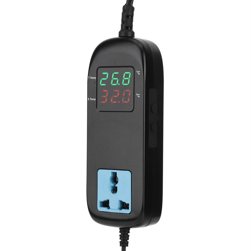 Incubator Thermostat Electronic Heating Thermostat Digital Temperature Controller 90V~