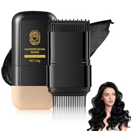 Peine Tinte Pelo, Tinte de Cabello, Peine Coloración Pelo Portátil, Cubrir Canas, Prolonga Intensidad del Color，Retoques Rápidos A