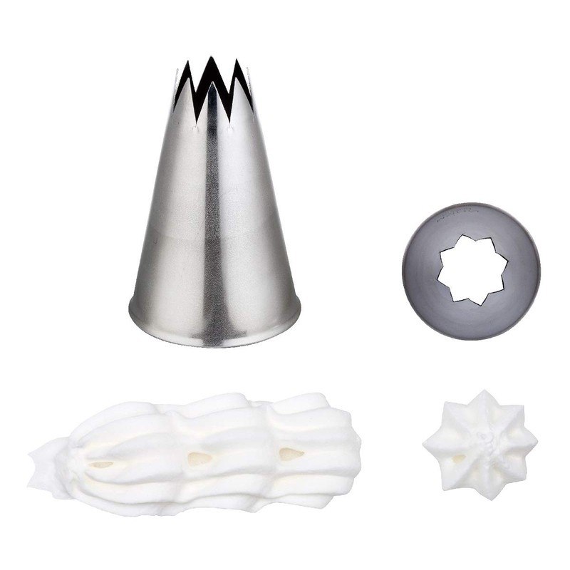 thermohauser Star nozzle set (stainless steel), L and XXL, diameter