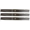 Caroni TC480 48007700 4' Finish Mower Blade Set of 3