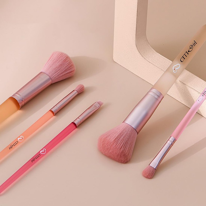 Make up brush set, 5 make-up brushes for every make-up