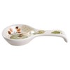 Grace Teaware Sage Green Leaves-Autumn Hill Spoon Rest Holder
