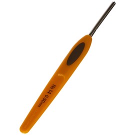 Clover Soft Touch Crochet Hook, 0.5 mm Size