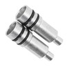 2pcs Fuel Injector Sleeves with Seals Replacement for Astra H/Corsa