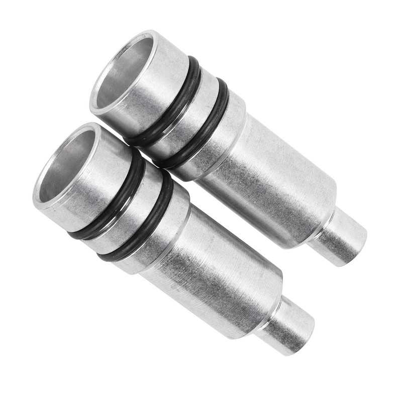 2pcs Fuel Injector Sleeves with Seals Replacement for Astra H/Corsa