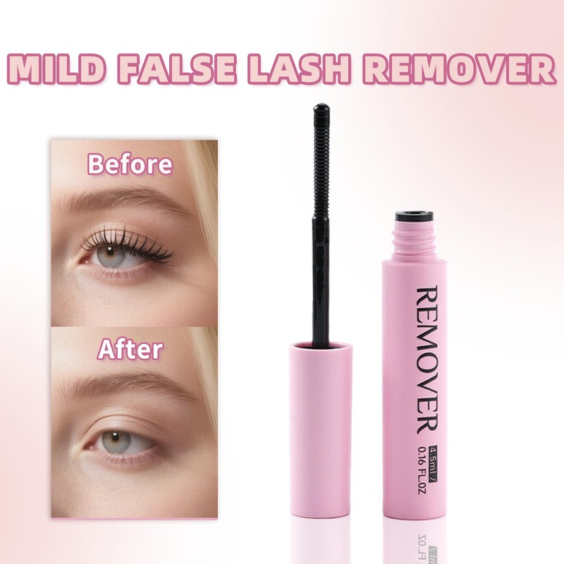 4pcs- Eyelash Bond and Seal Kit, Strong Hold Clear Waterproof