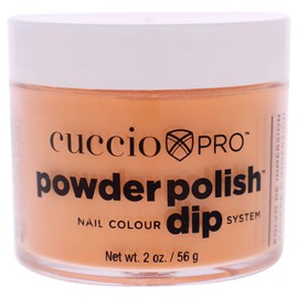 Cuccio Colour Powder Nail Polish - Lacquer For Manicures And Pedicures - Highly Pigmented Powder That Is Finely Milled - Durable Finish With A Flawless Rich Color - Carrot Orange - 1.6 Oz