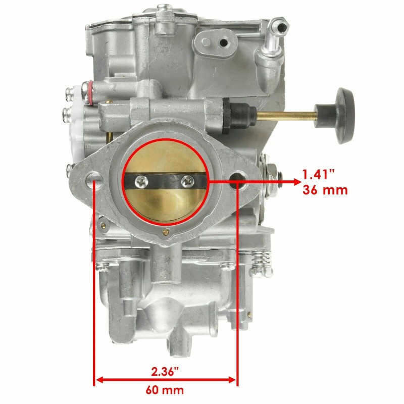 Caltric New Carburetor For for Yamaha Warrior 350 YFM350 1999