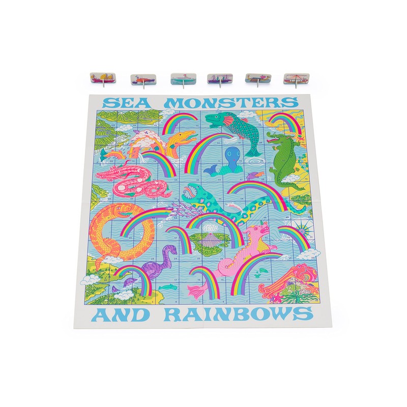 Sea Monsters & Rainbows: A Chutes & Ladders Game