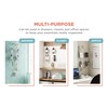 Zenna Home Caddy, Chrome Expandable Over-The-Shower