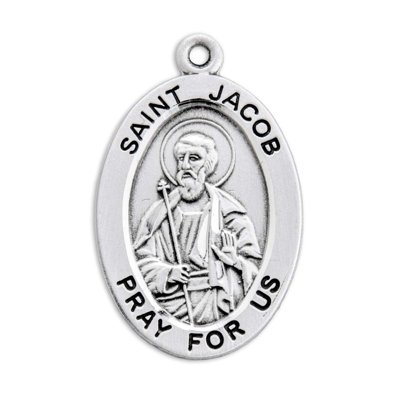 Extel St. Jacob Sterling Silver Medal Necklace