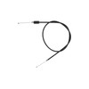 MOTOFLEX Throttle Cable Black Flat Handlebar - MZ TS250, TS250/1